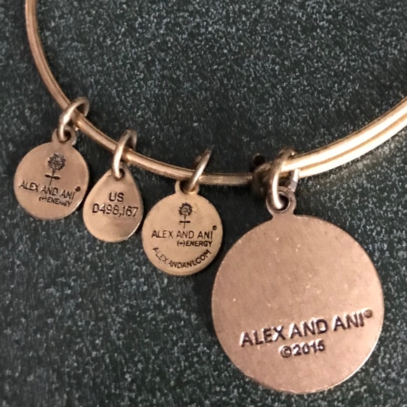 Alex and Ani Expandable Wire Bangle Bracelet 2015 - Picture 12 of 13